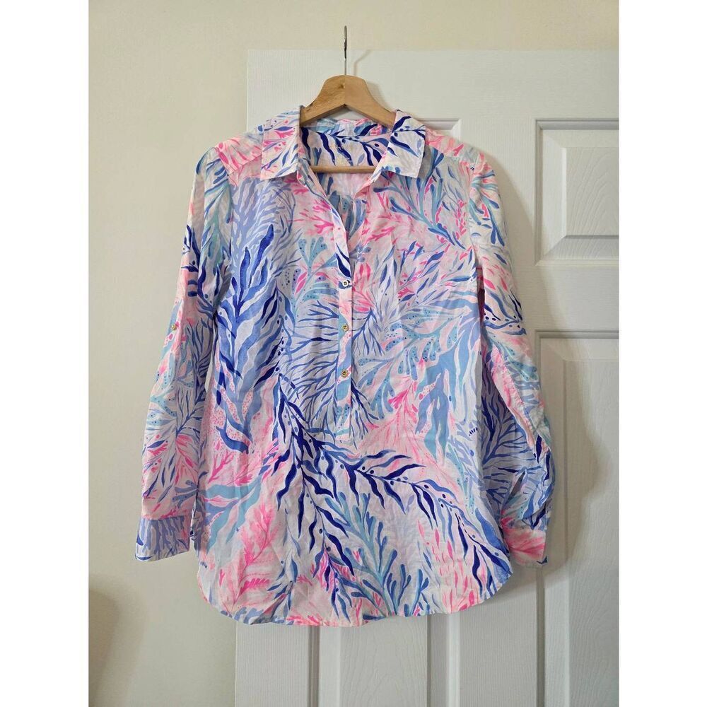 Lilly Pulitzer Natialie Shirt S